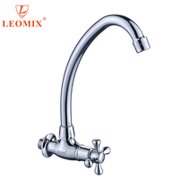 Peru Brazil Hot Selling Cheap Single Cold Water Chrome Kitchen Faucets Grifo de Cocina Faucet Sink Tap