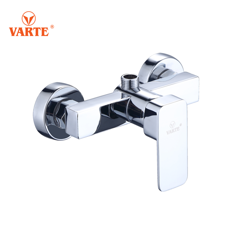 Modern Square Design Single Handle Bath Shower Mixer Tap