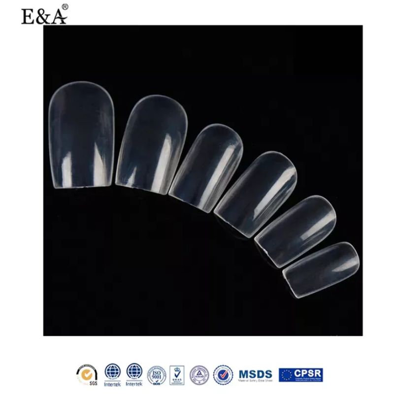 Salon nails, artificial nails, wearable nails, extended nails, transparent natural white nail nails, 100 pieces, 120 pieces, exclusive for export details Picture