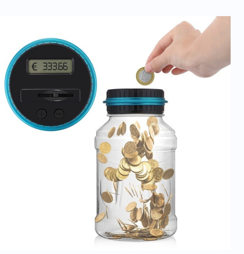 Count the piggy bank 1.5L