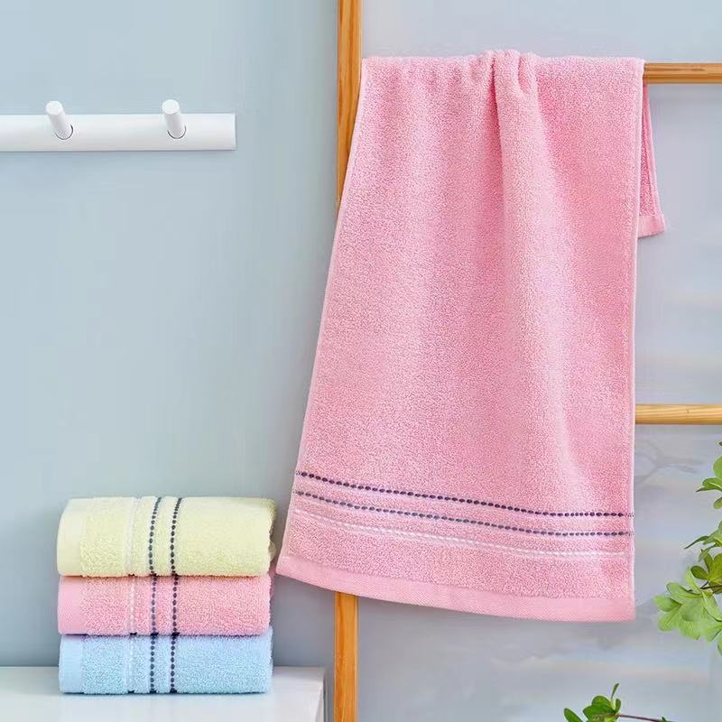 Tinglong Factory Direct Sales Run Candy Color Towel Face Wash Pure Cotton Towel Specification drawing