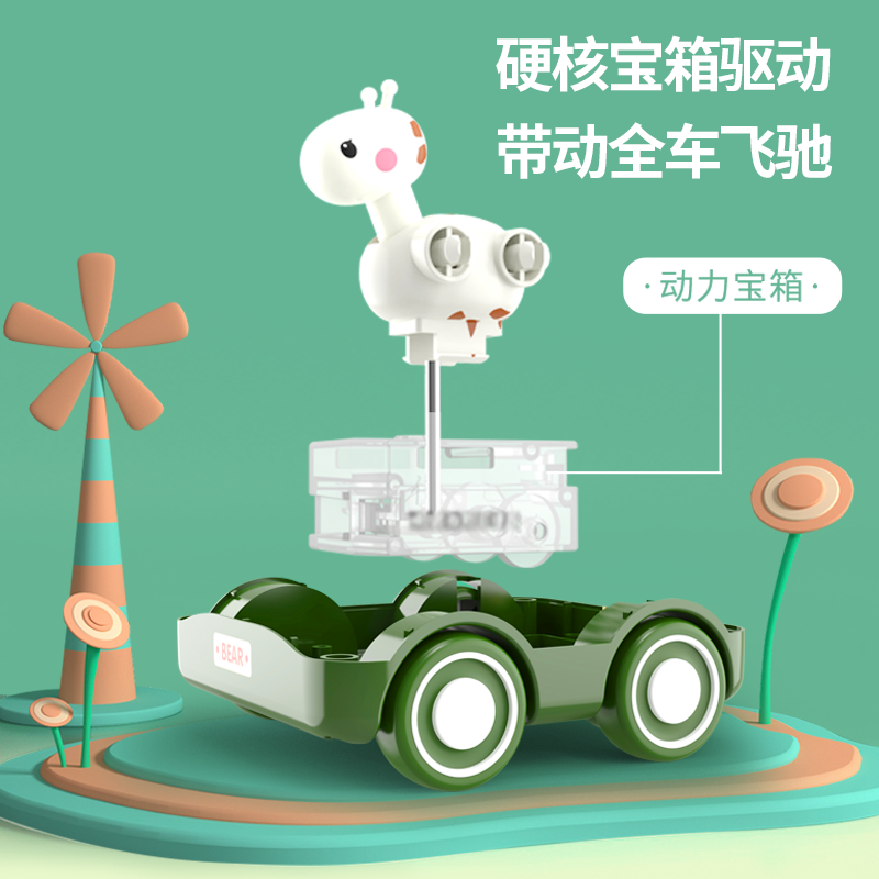 Collection Star Children's Cartoon Transparent Gear Inertia Car Source Factory Wholesale Display Box Night Market Stall Toys Application Scenario