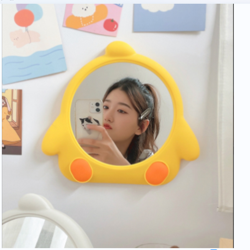 Chicken desktop mirror desktop makeup mirror foreign trade