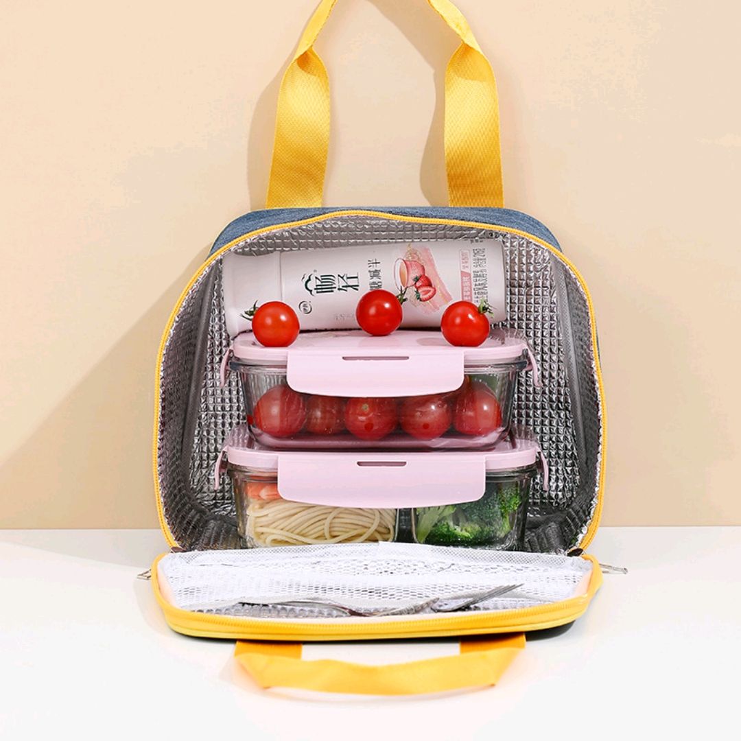 2022 New Thermal Bento Bag Students Carry Lunch Bag Japanese Bento Bag Thermal Bag Lunch Box Bag Application Scenario