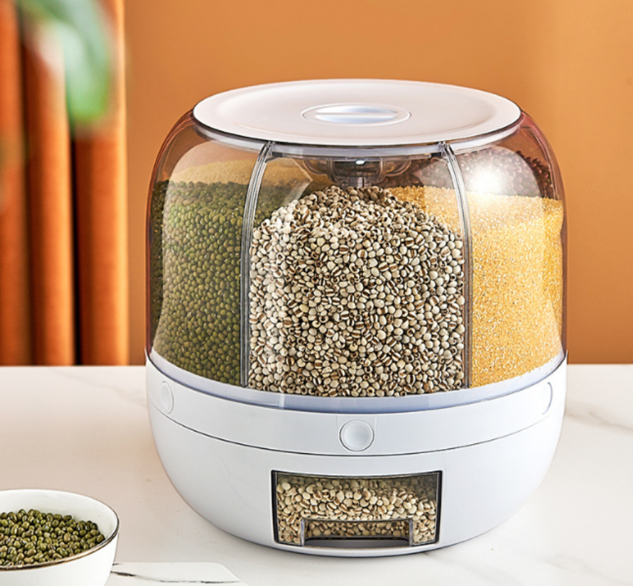 Household grains and cereals division storage box rice storage foreign trade
