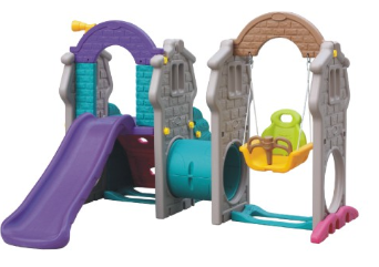 Hualong manufacturers direct sales watchtower slide indoor slide children slide thumbnail