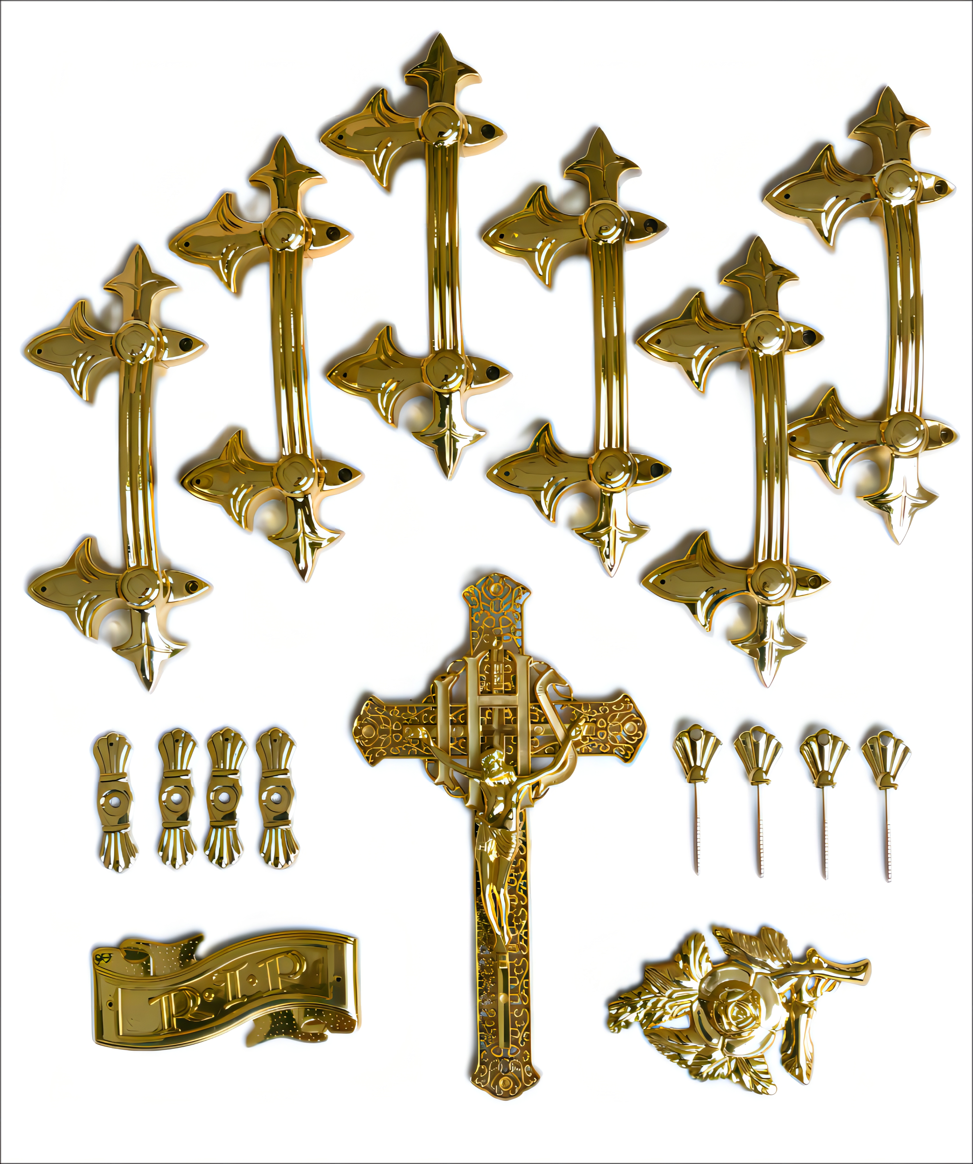 Coffin Accessories Funeral Supplies Coffin Handle African Hot Manufacturers Direct Sales