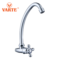 Single Handle One Hole Zinc Body Kitchen Sink Faucets Faucet Cold Water Tap