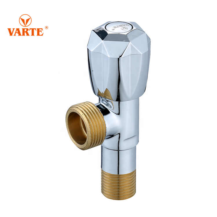 High Quality Zinc Alloy Handle MS Stainless Steel Angle Valve SUS304