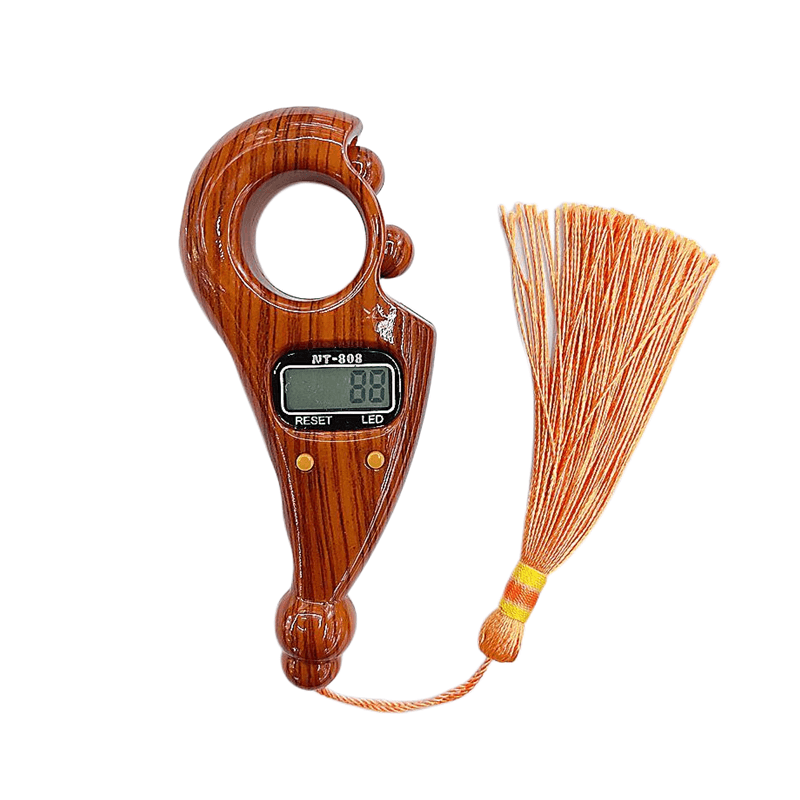 NT-808A Reset key Wood grain dial with light counter digital display counter Manual ball counter counter counter counter counter full figure