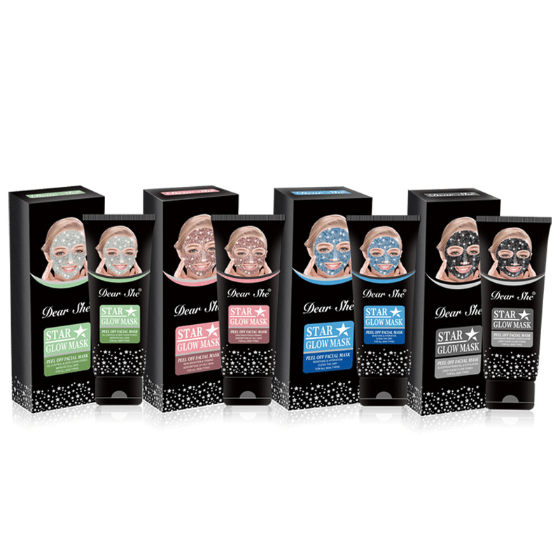 Cross-border Starry Sky Mask Peel-off Cleansing Mud Mask for hydrating, moisturizing, removing pores, blackheads and keratin is in stock Application Scenario