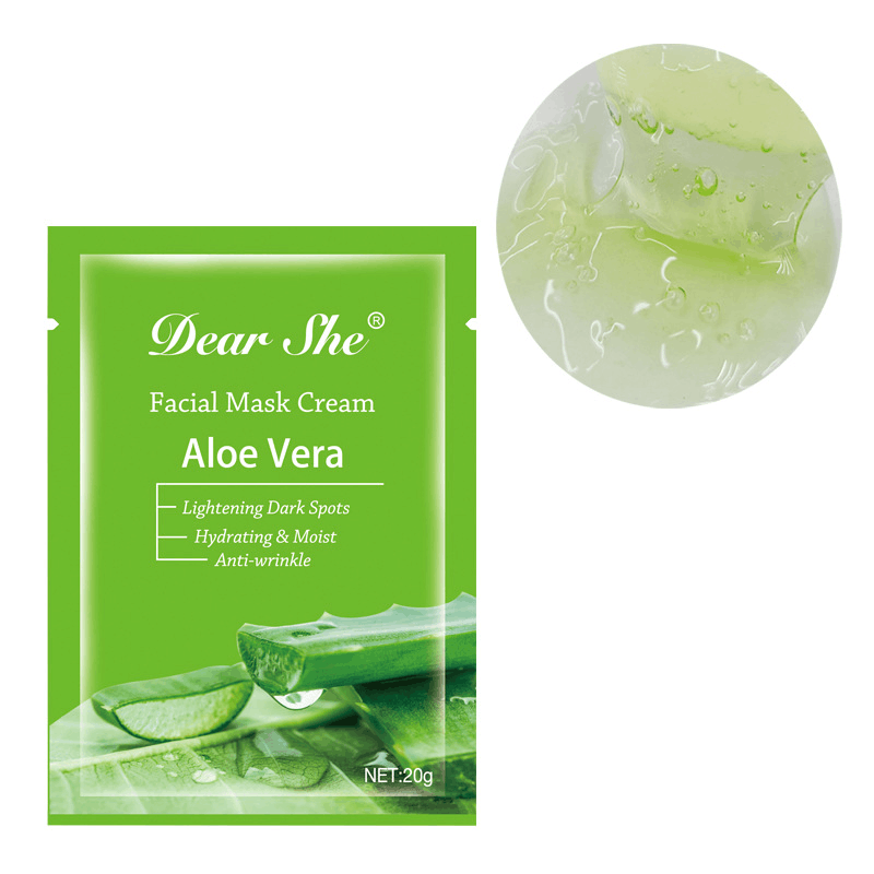 Dear She Aloe Vera Blackhead Mask Mineral Mud Acne and Blackhead Removal Nasal Mask Application Scenario