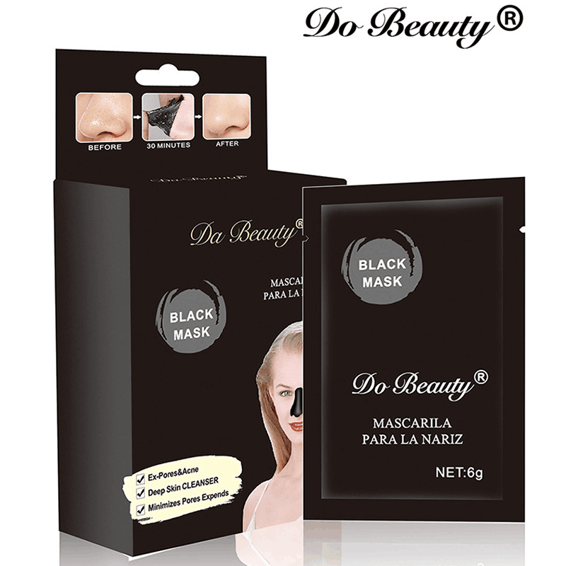 Do beauty Mineral Mud Blackhead Nose Patch Cross-border Export Factory Direct Hair Peeling Blackhead Nose Mask Nose Patch full figure