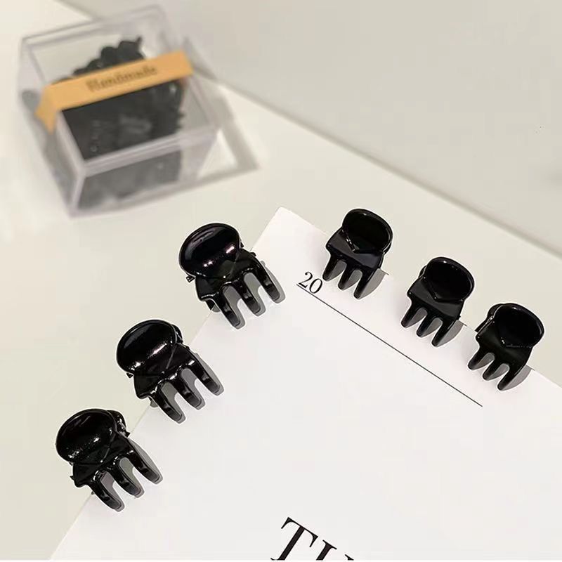 Net red mini black clip side brhelp clip small clip forehead broken hair bangs clip hair clip top clip Application Scenario