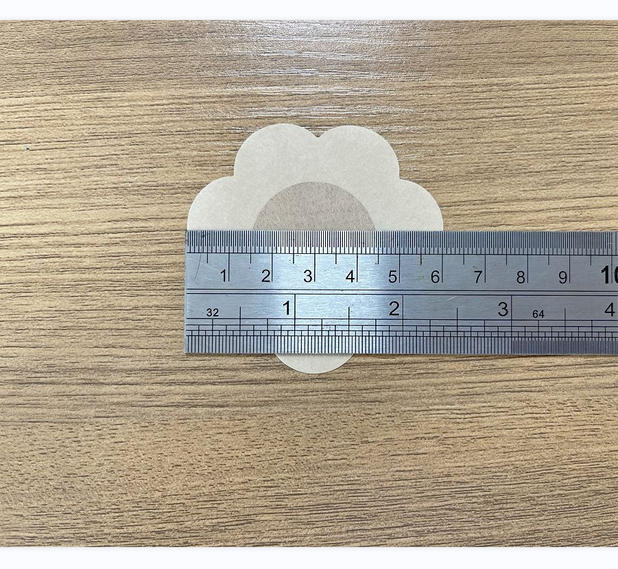 Disposable non-woven breast patch