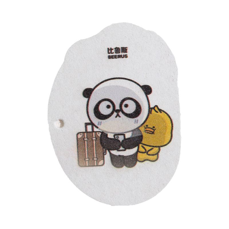Wood-pulp cotton wood-pulp sponge Wood-pulp cotton dish scrubbing Wood-pulp cotton sponge scrubbing is better than Ruth compressed wood-pulp cotton dish scrubbing thumbnail
