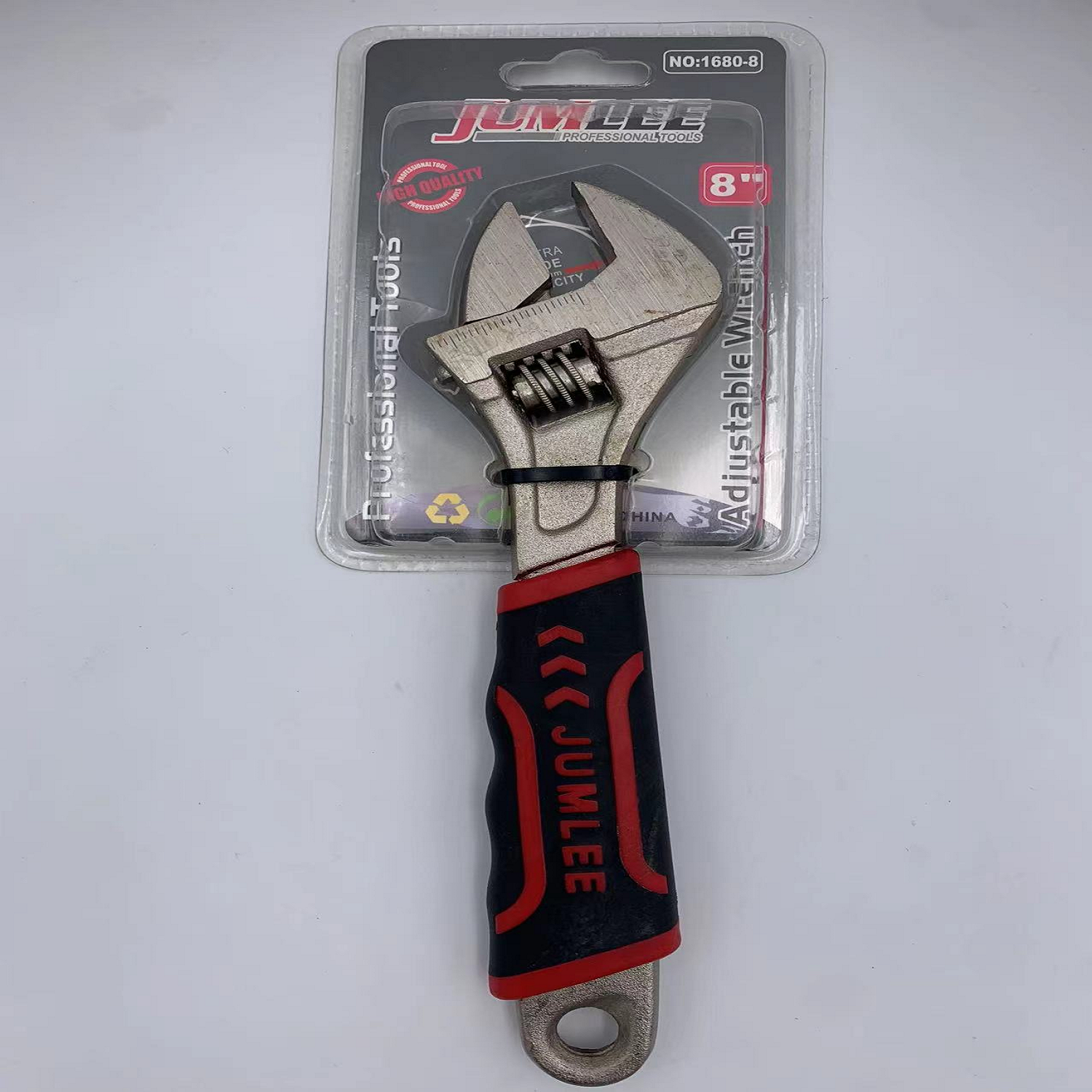 JUMLEE tools adjustable wrench size 8" 1680 full figure