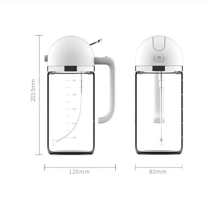 Kitchen pressure spray barbecue oil pot