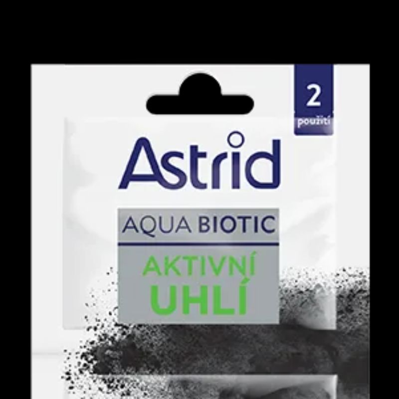 捷克进口Astrid保湿系列AQUA BIOTIC活性炭深层清洁去角质面膜详情图1
