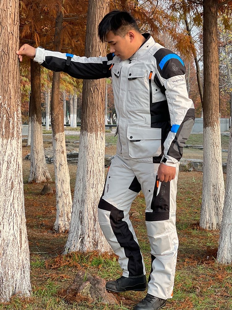 Tuaregra men's motorcycle cycling suit suit Motorcycle tour anti-crash rider equipment motorcycle suit winter waterproof
