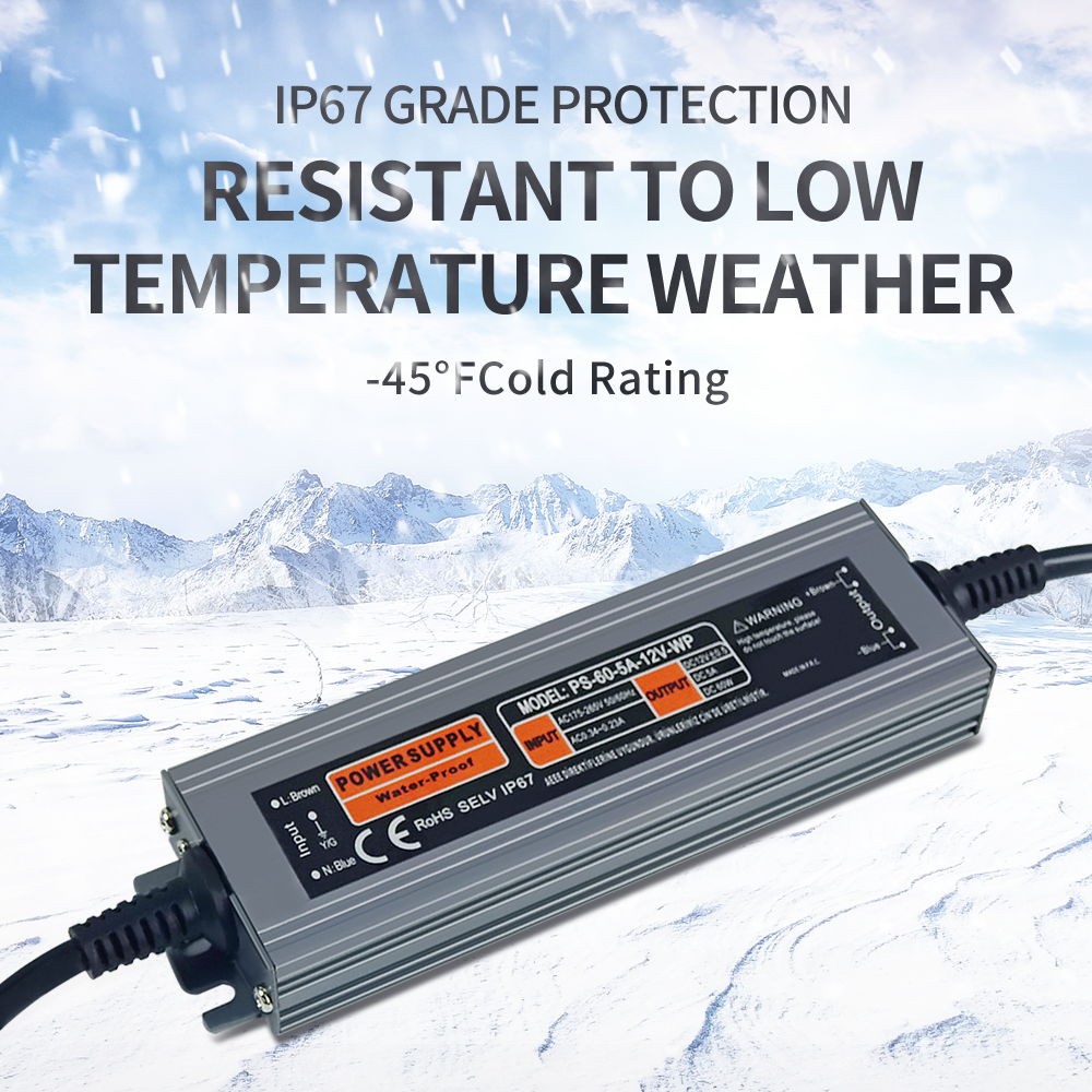 Led Lights For Outdoor Waterproof Dc 12V60wled Switching Power Supply Security/Adapter Power Supply