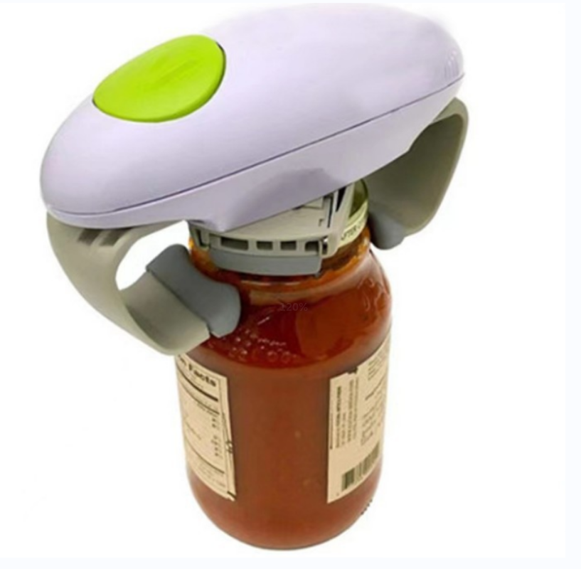 Electric binaural can opener
