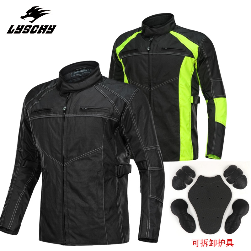LYSCHY Thunder Wing cycling suit Men's motorcycle Winter men's and women's crash proof waterproof motorcycle racing suit cross country jacket