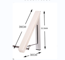 Collapsible hidden drying rack