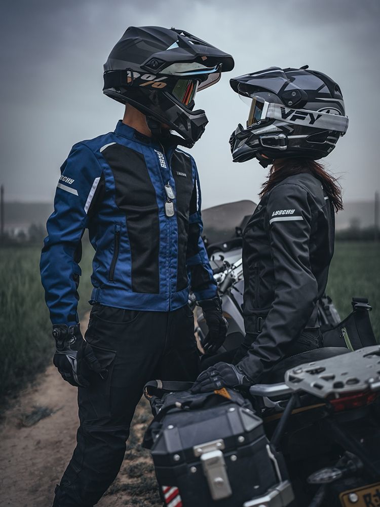 LYSCHY Thunderwing motorcycle cycling Suit Summer mesh men's and women's fall proof breathable motorcycle jacket Racing Suit large size LY2027
