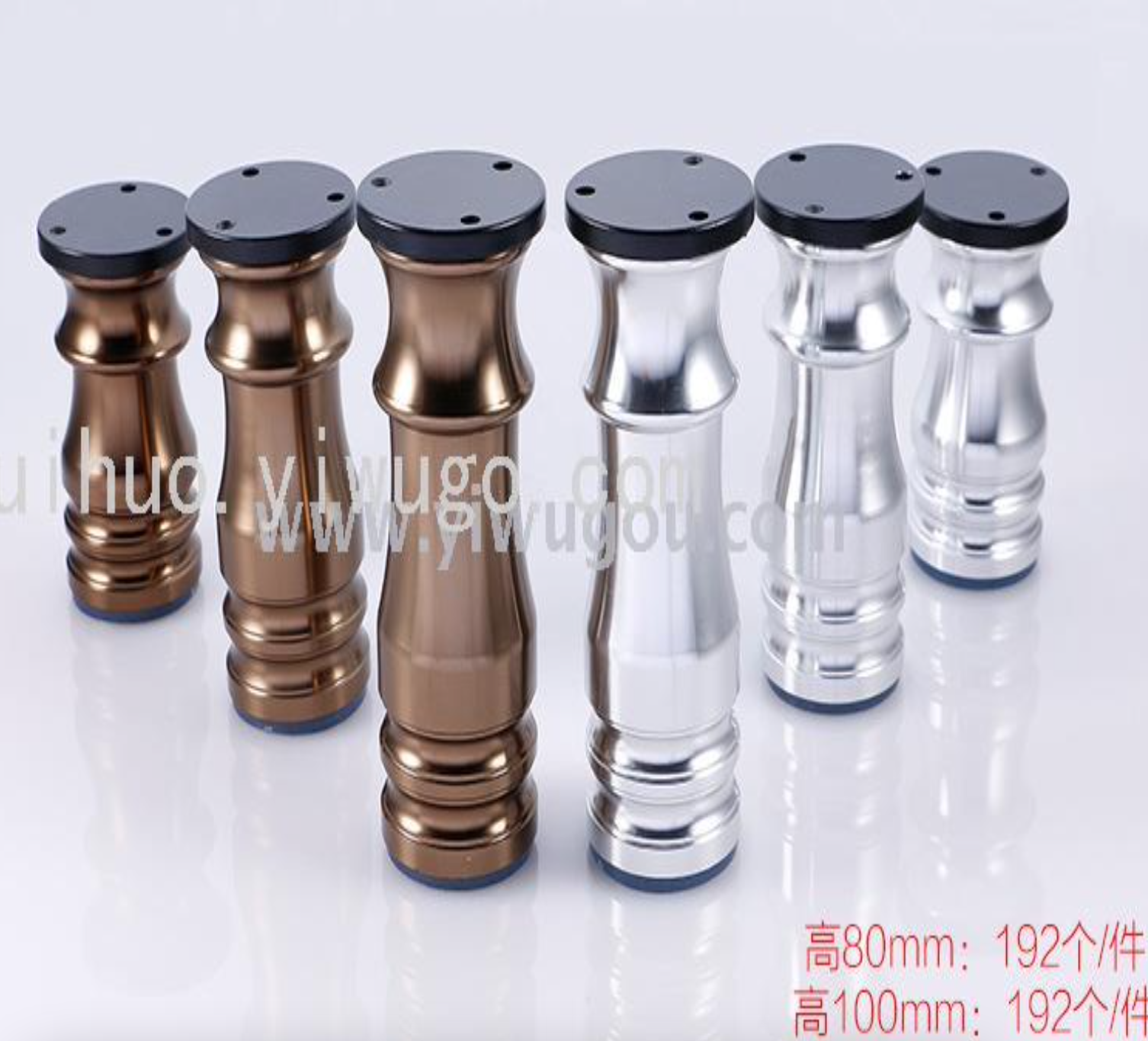 Manufacturers direct aluminum alloy furniture bathroom feet cabinet feet tea table feet support feet bearing feet sofa legs table feet