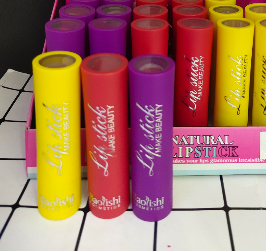 Polarise 98253 Matte Lipstick Easy To Stain Waterproof Matte Natural Nude Makeup Light Through Specification drawing