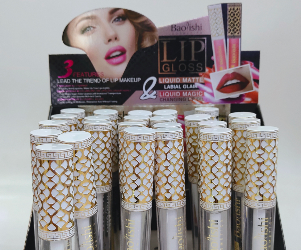 Polarise B3251a Transparent Lip Gloss Easy To Faint Waterproof Matte Natural Nude Makeup Light details Picture