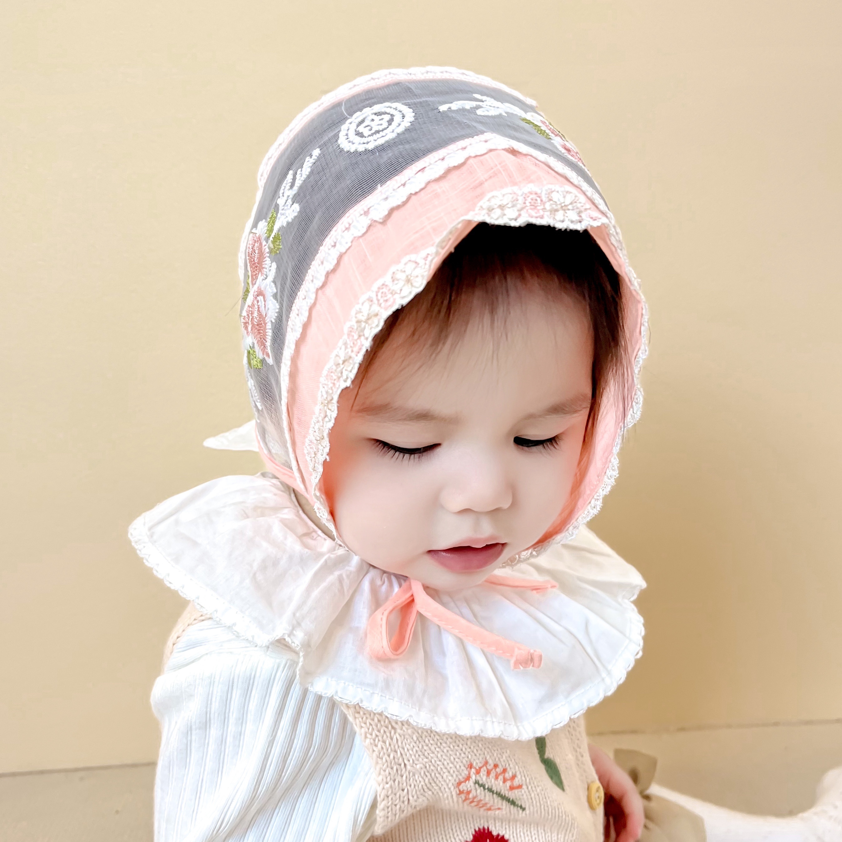 New Children's Princess Hat Flower Border Hat Big Flower Hat Travel Wholesale And Retail Application Scenario