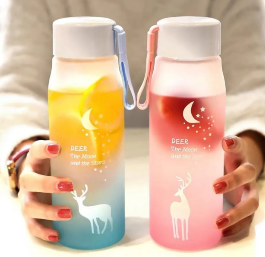 Creative plastic frosted cup thumbnail