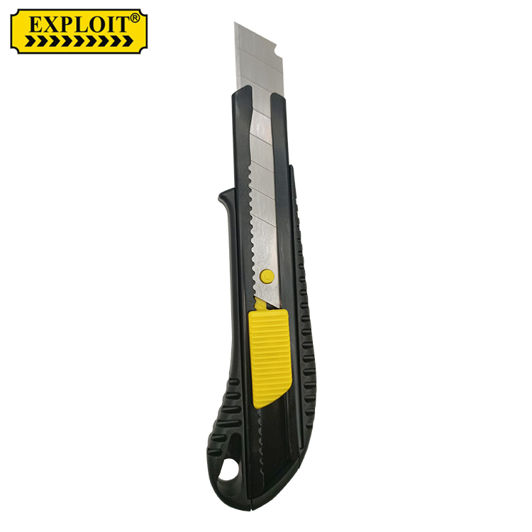 18mmABS utility knife K5 blade TPR high quality plastic handle thumbnail
