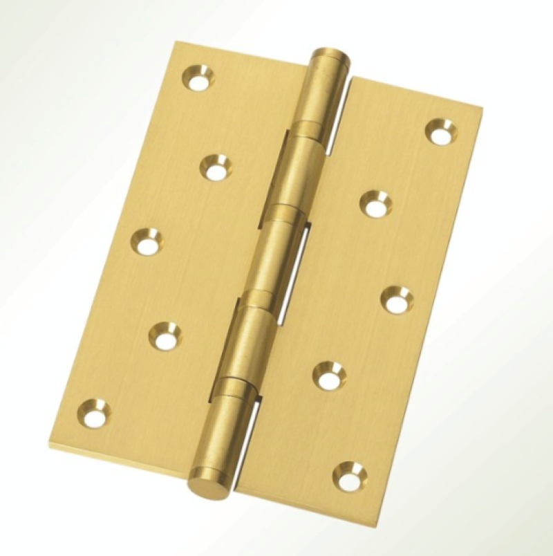 3/4/5 inch imitation gold hinge thickened iron hinge flat open cabinet door Wooden door home hardware accessories green bronze red copper bright chrome hinge Application Scenario