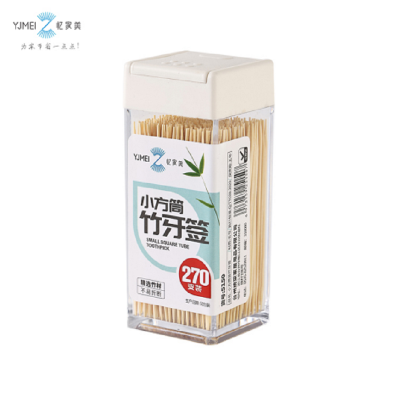 Yijiamei Small Square Toothpick (270 Pieces) 5150