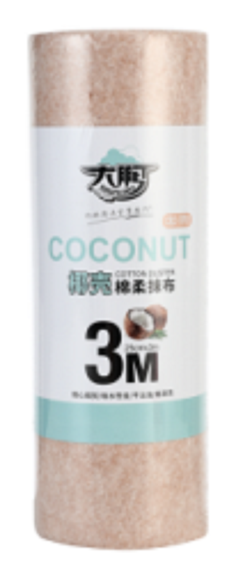 Dapeng coconut shell cloth 25cm*3m roll 9234