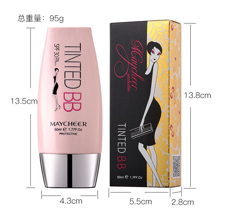 Meisier Moisturizing BB Cream, long-lasting skin tone, not easy to smudge, concealer foundation, oil control, bare makeup cream for girls pic 11