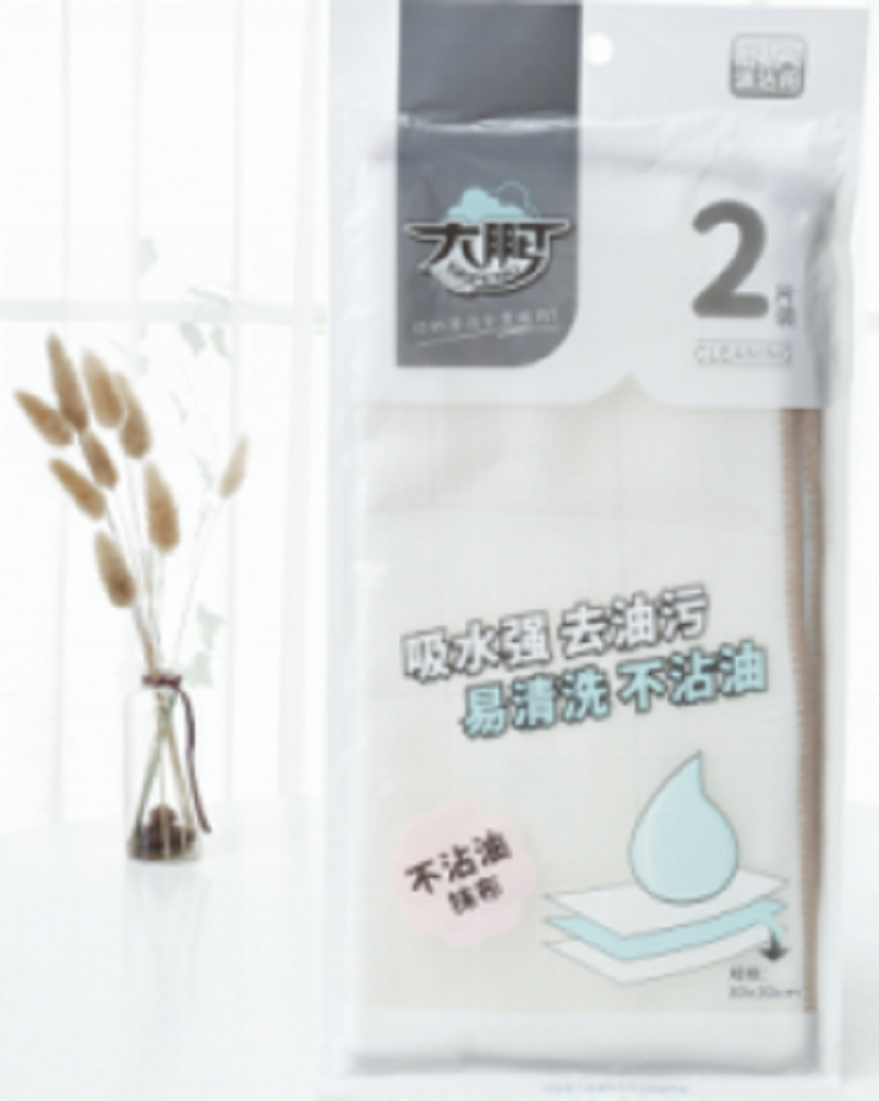 Dapeng oil-free rag 2 pieces with 9003
