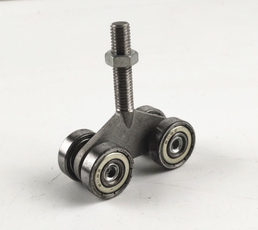 Pulley iron door lifting pulley workshop plus heavy iron lifting wheel moving door rail wheel four bearing door lifting wheel sliding door accessories Application Scenario