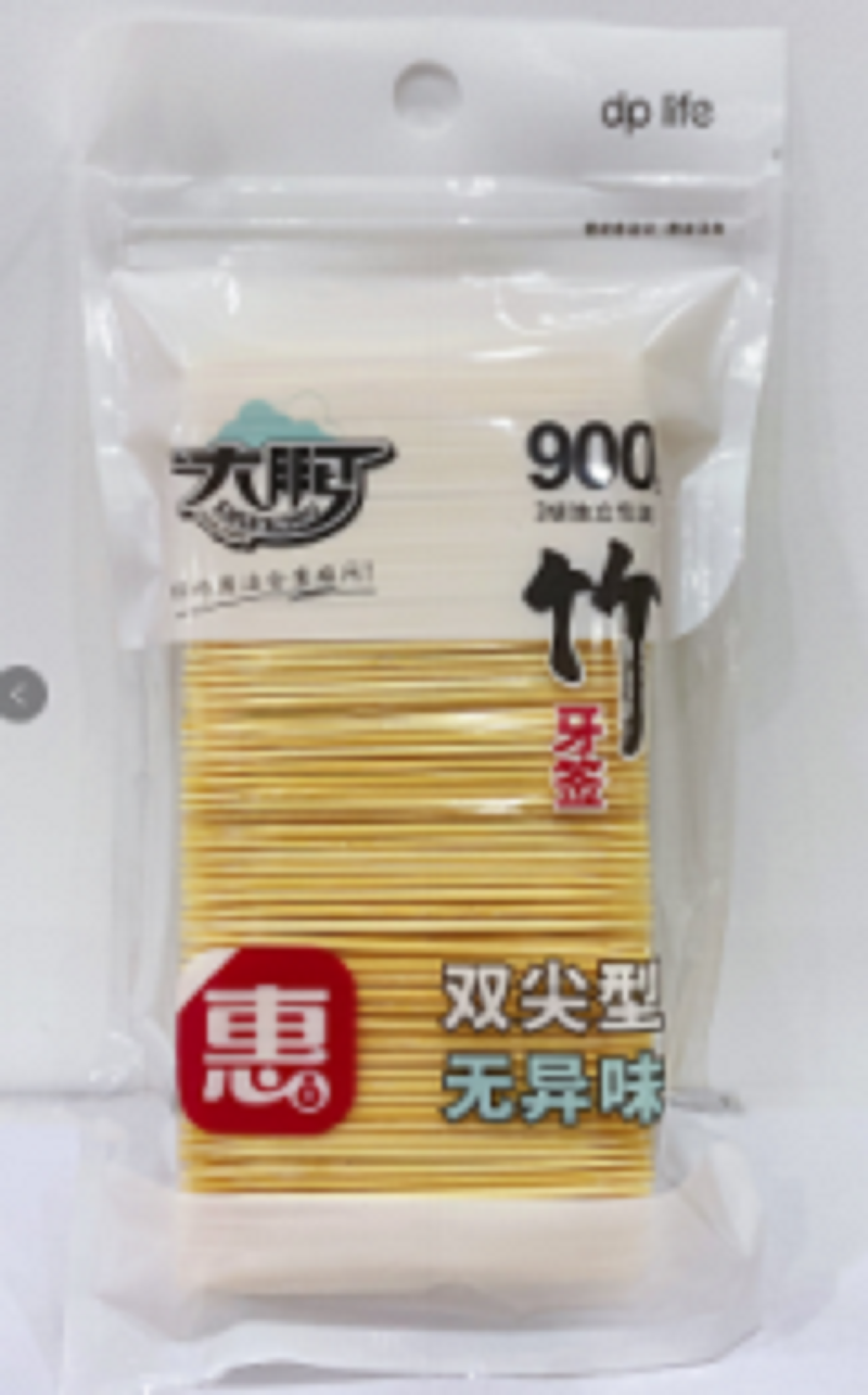 Toothpicks in roc bag (300 PCS *3 packs) 9512