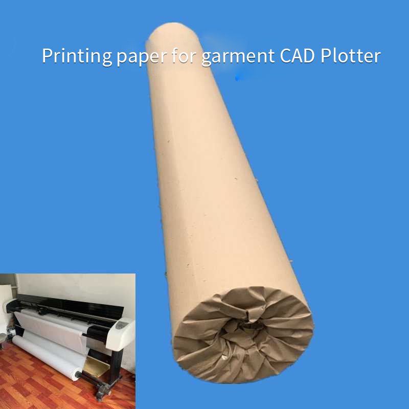 Manufacturer double light paper reel garment cutting pattern paper CAD plotter printing paper cutting bed mark frame paper mark paper thumbnail