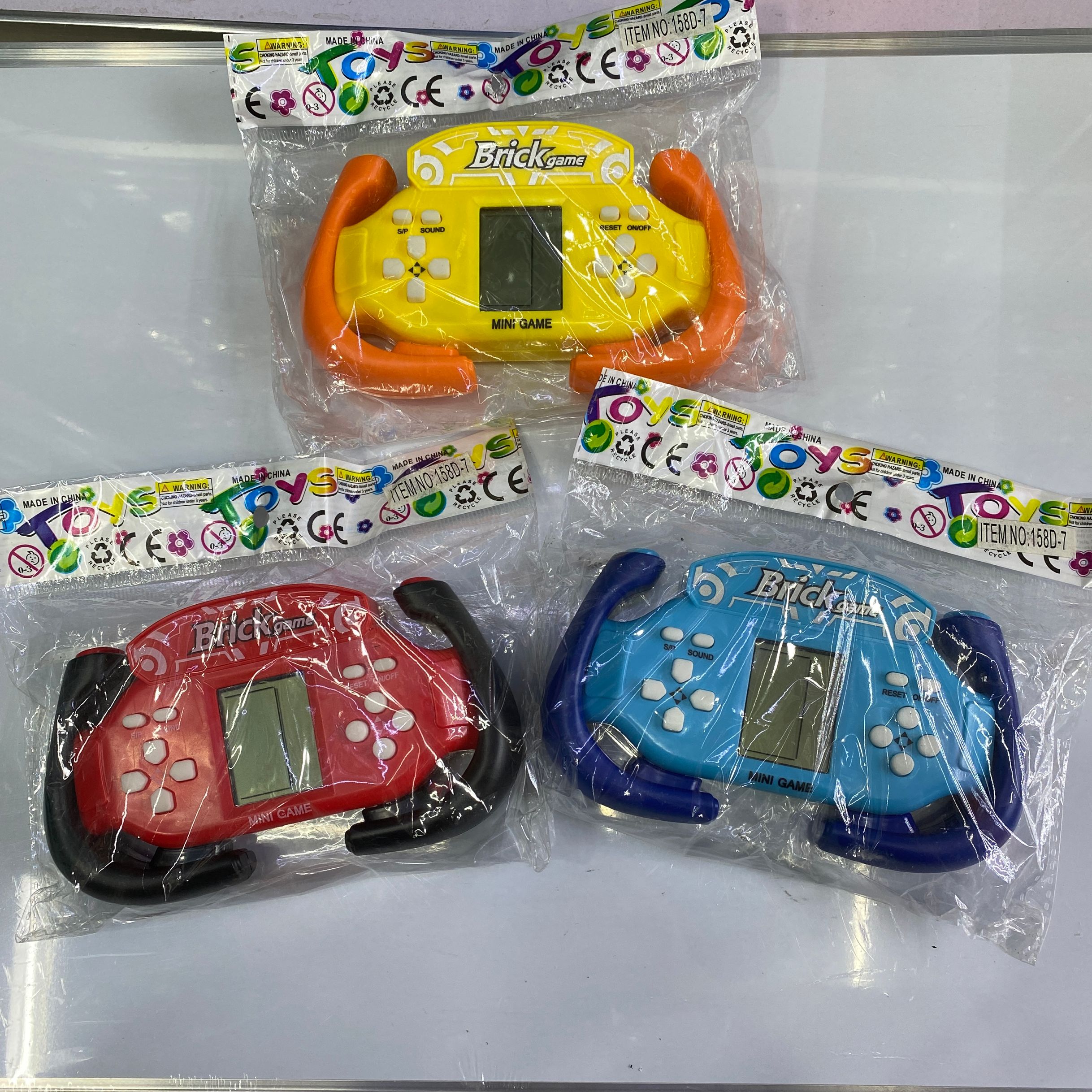 158D-7 electronic handheld game console children's toys for export details Picture