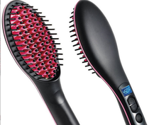 Wet and dry straightening brush
