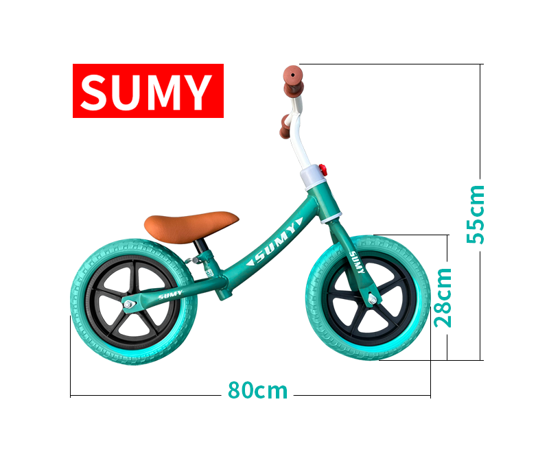 厂家直销SUMY儿童平衡车12#16#20#多款可选 儿童滑行自行车详情7