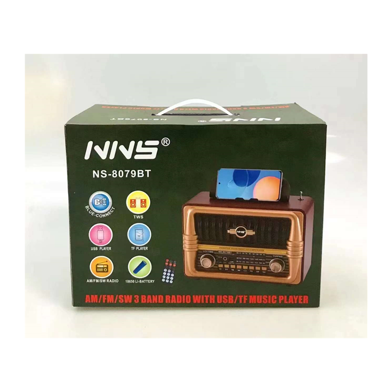 Ns-8079Bt Retro Radio Bluetooth Speaker Application Scenario