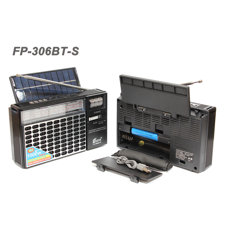 Fp-306Bt-S Solar Radio Specification drawing