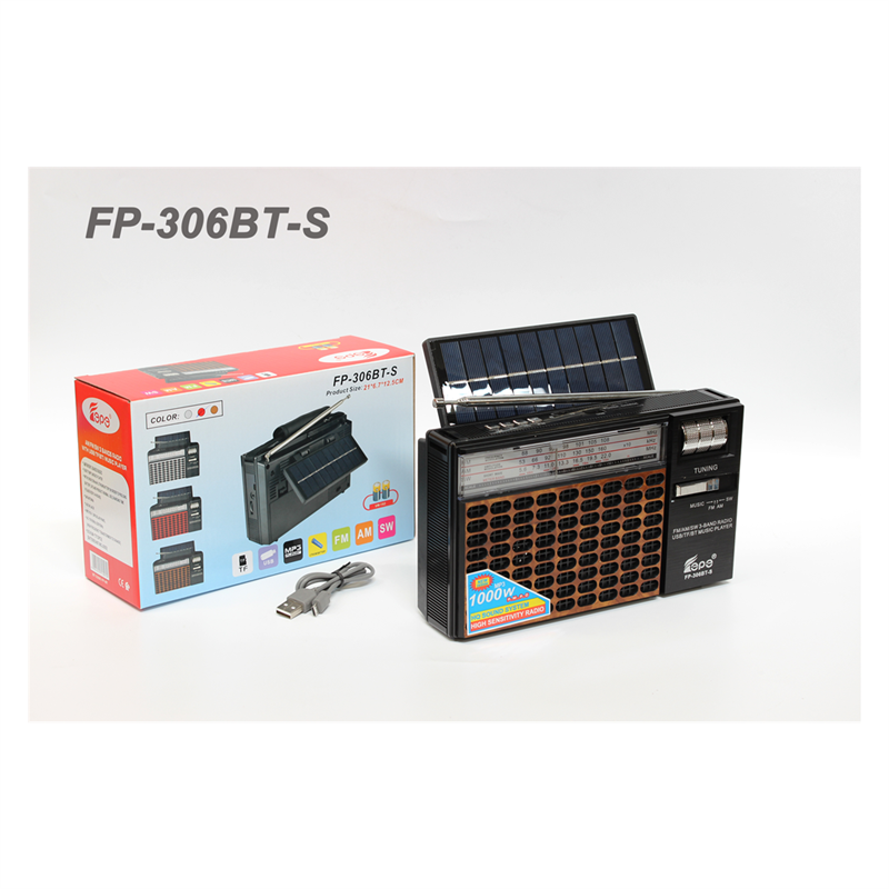 Fp-306Bt-S Solar Radio Item Picture