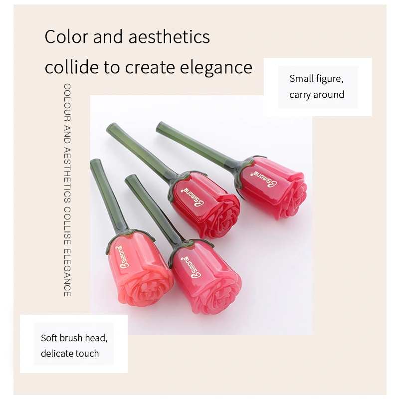 BSIMONE Rose mist face moisturizing lip glaze waterproof makeup durable cup not easy to fade lip gloss Application Scenario